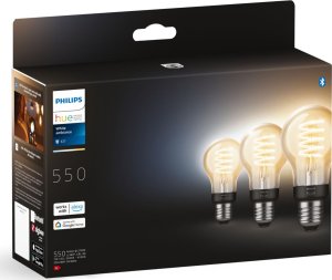 Philips Philips Hue White Ambiance E27 Filament 3erPack 5