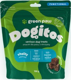 Cosma Cannabis Green Paw Dogitos Vitality 100g 1