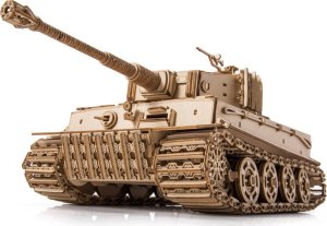 Little-Story Little Story Drewniane Puzzle Model 3D - Czołg Tiger M1 3