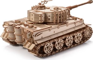 Little-Story Little Story Drewniane Puzzle Model 3D - Czołg Tiger M1 10