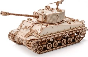 Little-Story Little Story Drewniane Puzzle Model 3D - M4A3E8 Sherman 11