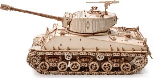 Little-Story Little Story Drewniane Puzzle Model 3D - M4A3E8 Sherman 12