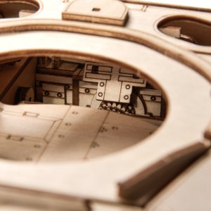 Little-Story Little Story Drewniane Puzzle Model 3D - M4A3E8 Sherman 9