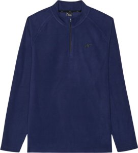 4f Bluza polarowa męska M044 granat 4FWAW24UFLEM044 31S S 2