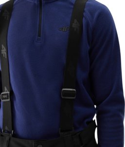 4f Bluza polarowa męska M044 granat 4FWAW24UFLEM044 31S S 4