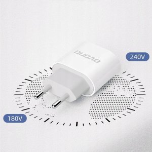 Ładowarka Dudao Ładowarka sieciowa Dudao A14EUC PD 20W USB-C z kablem - biała 4