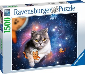 Brio Ravensburger - Cats In Space 1500p - (10217439) /Puzzles /Multi 1