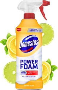 Domestos Power Foam Piana Do Mycia Toalety i Łazienki Citrus Blast 435ml 2
