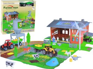 LeanToys Farma Domek Do Złożenia Traktor Gospodarstwo Zestaw LEAN Toys 1