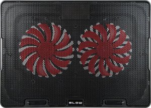 Blow 66-368# Podstawka chłodząca laptop 2 fan samba red 3