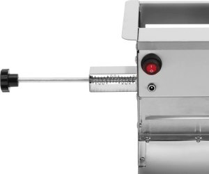 Royal Catering Krajalnica do wędlin kiełbasy sera elektryczna STAL 0-15 mm 3