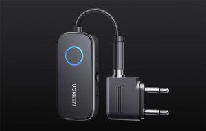 Adapter bluetooth Ugreen ML Odbiornik / nadajnik Bluetooth 5.3 CM671, mini jack 3.5mm, 300mAh + adapter samolotowy 4