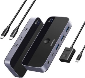 Ugreen ML Przełącznik / switch USB 3.0 2x4 Ugreen CM687 2