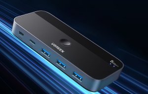 Ugreen ML Przełącznik / switch USB 3.0 2x4 Ugreen CM687 3