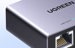 Ugreen ML Adapter rozgałęźnik Ethernet Ugreen NW301 (1x2) 8