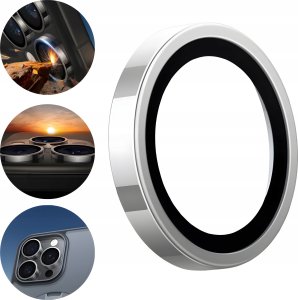 3MK ML Szkło Torras Lensguard do iPhone 16 Pro Max (Titanium gray) 5