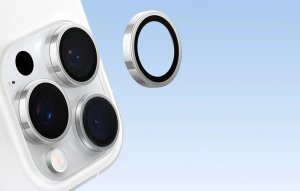 3MK ML Szkło Torras Lensguard do iPhone 16 Pro Max (Titanium gray) 9