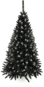 Diamond ARTIFICIAL CHRISTMAS TREE FIR Juodas CRISTAL 1.80 1