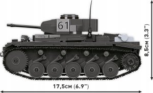 Cobi Klocki Czołg Czołg II 813 klocków 7
