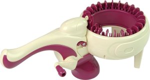 LeanToys Zestaw Kreatywny Maszynka do Zaplatania Tkania 5 Kolorów Nici LEAN Toys 5