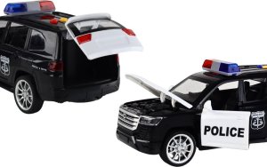 LeanToys Radiowóz Policyjny Auto Policja Dźwięk Światła Otwierane Drzwi 1:14 LEAN Toys 3