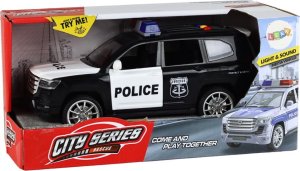 LeanToys Radiowóz Policyjny Auto Policja Dźwięk Światła Otwierane Drzwi 1:14 LEAN Toys 4