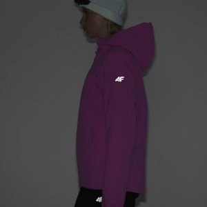 4f Kurtka narciarska damska 4F F572 różowa 4FWAW24TTJAF572 55S 2XL 10