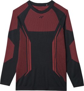 4f Koszulka termoaktywna męska M165 czerwona 4FWAW24USEAM165 62S S/M 2