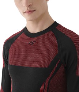 4f Koszulka termoaktywna męska M165 czerwona 4FWAW24USEAM165 62S S/M 4