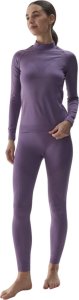 4f Bielizna termiczna bezszwowa damska 4F F157 fiolet 4FWAW24USEAF157 50S XS/S 5