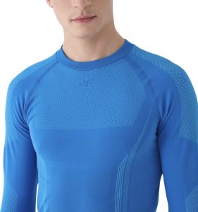 4f Koszulka termoaktywna męska 4F M165 niebieska 4FWAW24USEAM165 33S 2XL/3XL 4