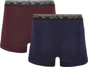 4f Bokserki męskie 4F M051 granat czerwień 4FWMM00UBXSM051 31S S 2