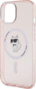 Karl Lagerfeld Karl Lagerfeld KLHMP15SHFCCNOP iPhone 15 / 14 / 13 6.1" różowy/pink hardcase IML Choupette MagSafe 6