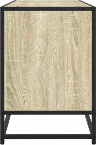 vidaXL Szafka pod telewizor, dąb sonoma, 150x35x41 cm 5