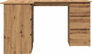 vidaXL Biurko narożne, dąb artisan, 145x100x76 cm 6