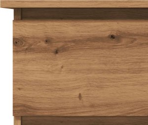 vidaXL Biurko narożne, dąb artisan, 145x100x76 cm 8