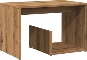 vidaXL Stolik boczny, dąb artisan, 59x36x38 cm materiał drewnopochodny 2