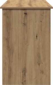 vidaXL Biurko Artisan Oak 102x50x75 cm Drewno klejone 6