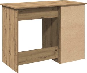 vidaXL Biurko Artisan Oak 102x50x75 cm Drewno klejone 7