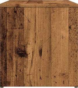 vidaXL Stolik, stare drewno, 59x36x38 cm, materiał drewnopochodny 5