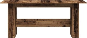 vidaXL Stół jadalniany, stare drewno, 180x90x76 cm 4