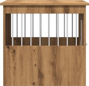 vidaXL Kojec dla psa, dąb artisan 45x62x59 cm, materiał drewnopochodny 6