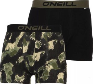 O Neill Męskie bokserki O'neill MEN BOXER CAMO & PLAIN 2PK rozmiar L 1