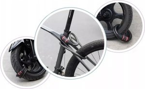 RockBros Zapięcie rowerowe zamek na szyfr 5 cyfr lina 1.8m - czarne (1024497) 9