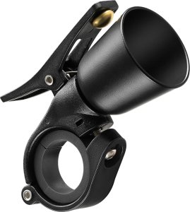 RockBros Nowoczesny dzwonek rowerowy kierunkowy dźwięk - czarny 2