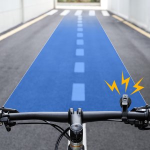 RockBros Nowoczesny dzwonek rowerowy kierunkowy dźwięk - czarny 6