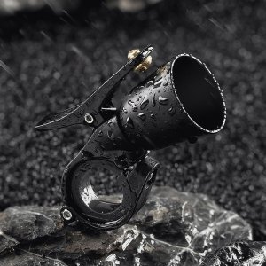 RockBros Nowoczesny dzwonek rowerowy kierunkowy dźwięk - czarny 9