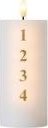 Dekoracja świąteczna Good Connections Sirius Home 80705, White, 1 lamp(s), Battery, AAA, 150 mm, 7 cm 1