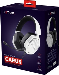 Słuchawki Trust GXT492W Carus Białe (25448) 6