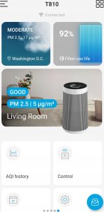 Oczyszczacz powietrza Winix Oczyszczacz powietrza do 120 m2 T800 5